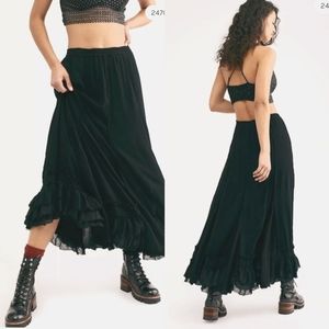 Free People FP One Cypress Skirt, Black